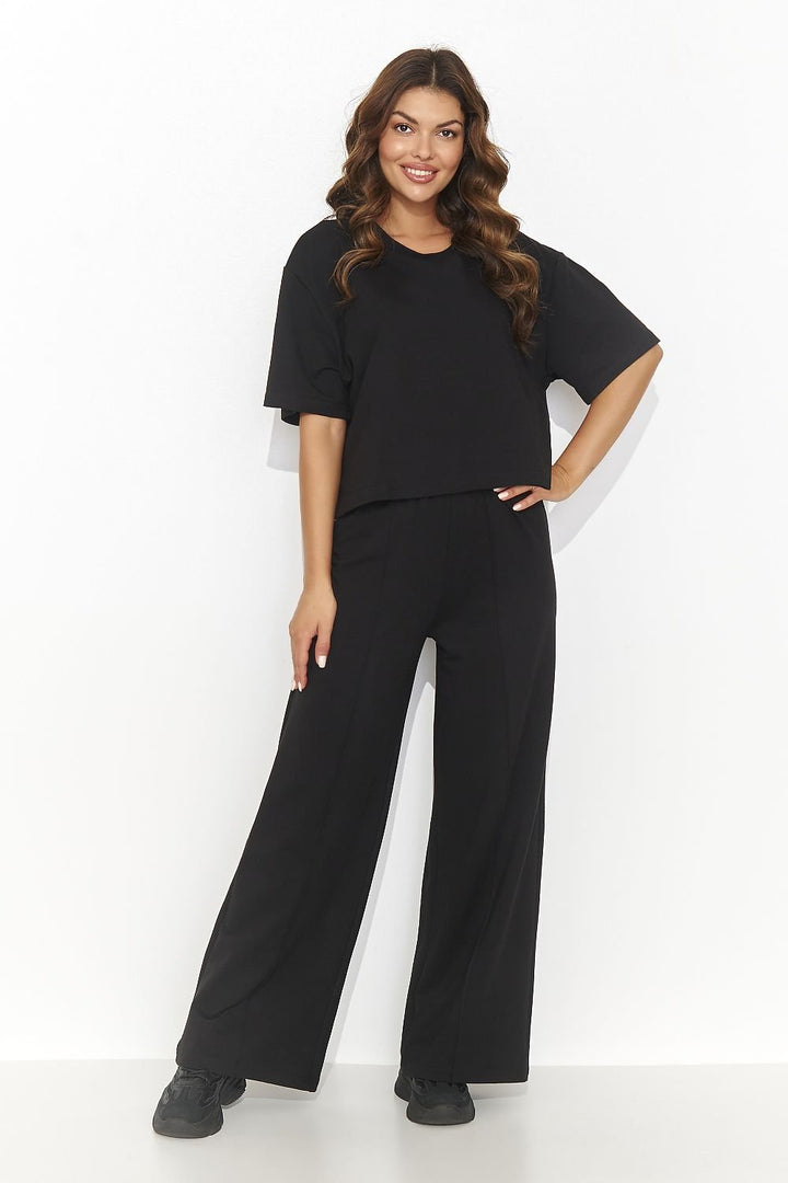 Back Cut-Out Black Co-ord