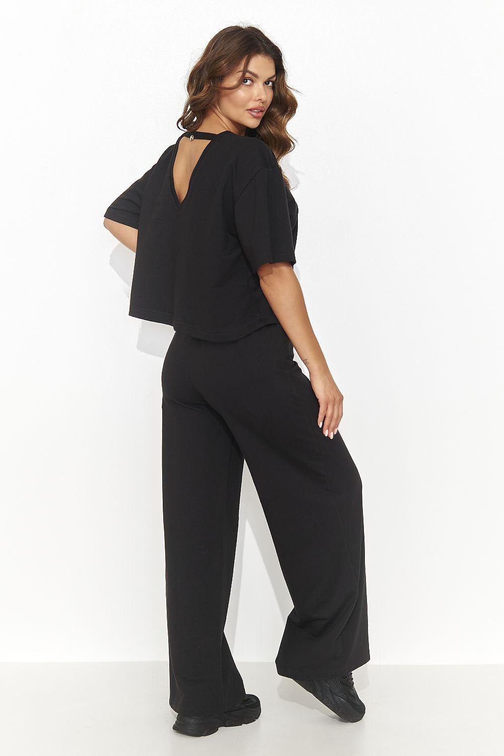 Back Cut-Out Black Co-ord