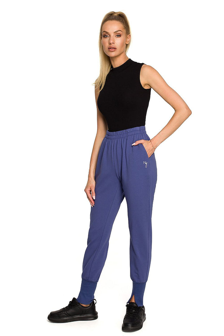 Ankle Slit Sweatpants