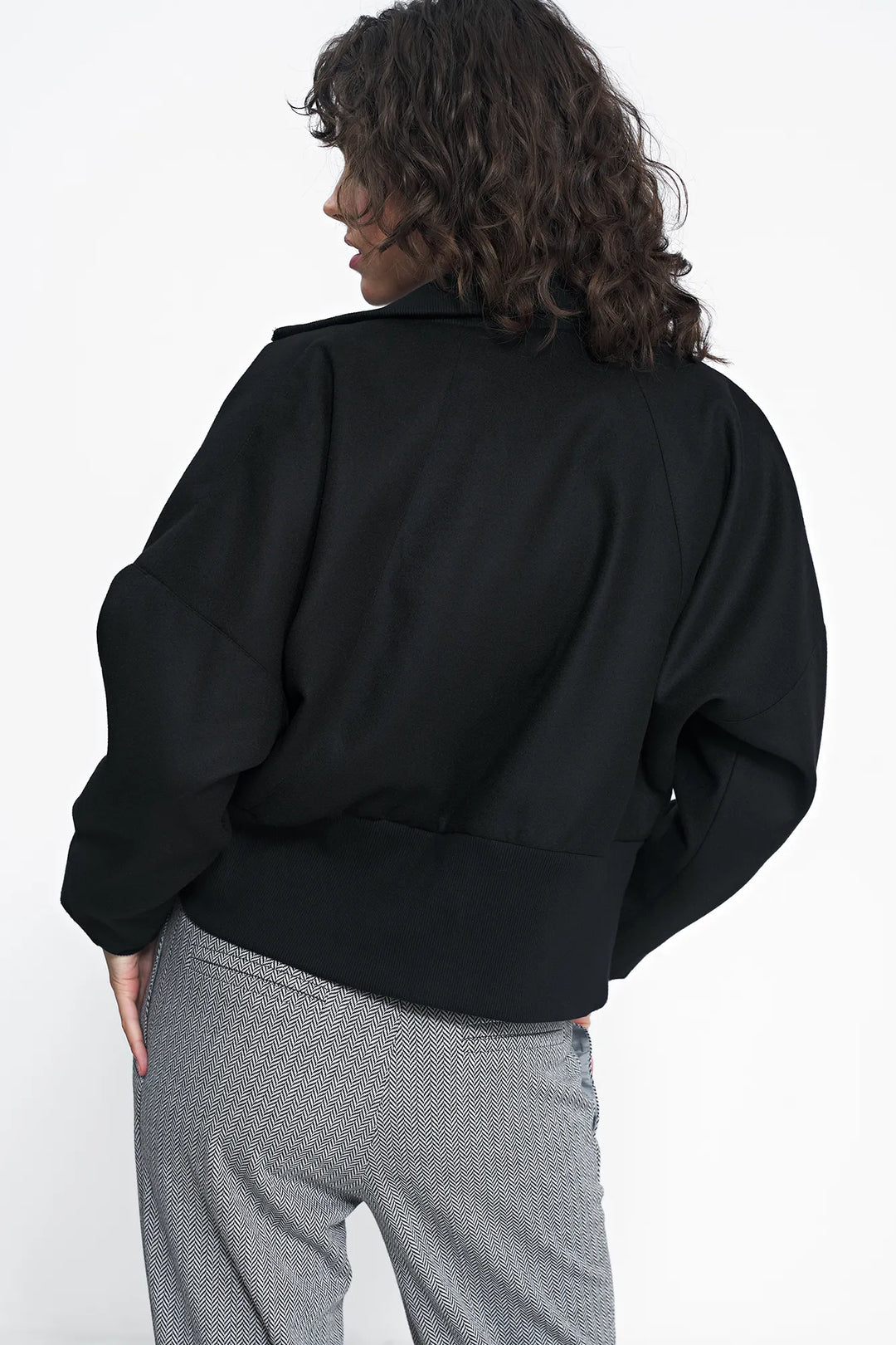 Plain Bomber Jacket