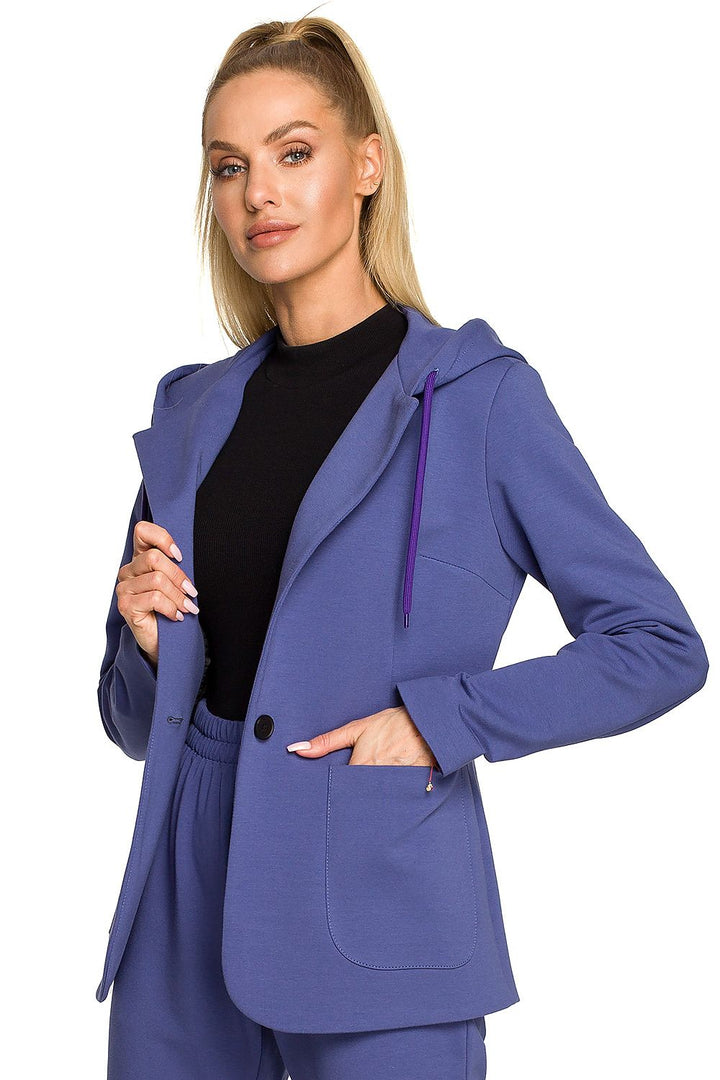 Hooded Blazer