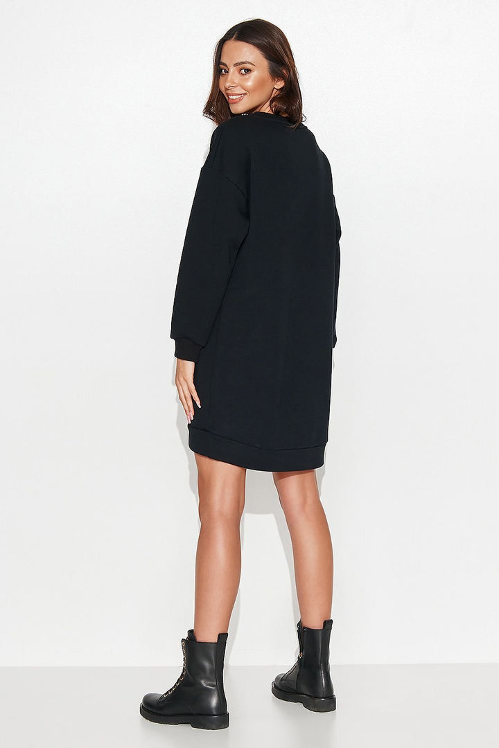 LaceLogo Sweatshirt Dress