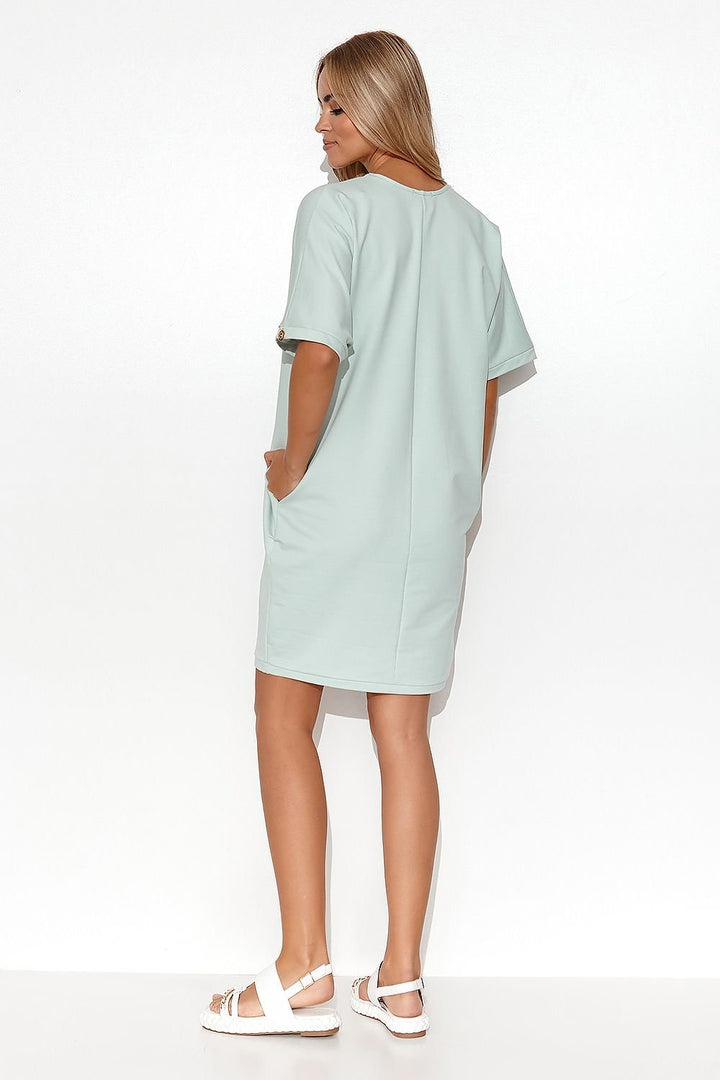 Minimalist Kimono Sweatshirt Dress